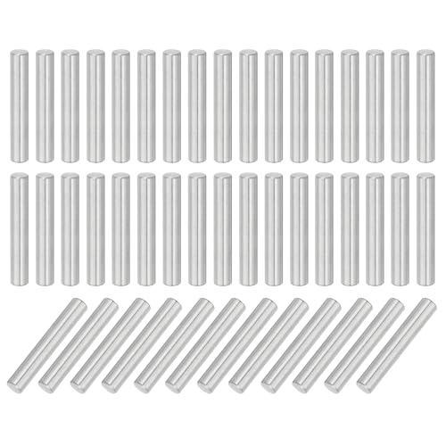 MECCANIXITY 66Pcs Dowel Pin 4mm x 25mm Shelf Support Pin 304… at Amazon