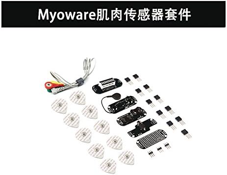 Sichiray Myoware Wearable muscle electric sensor kit compatible with Arduino detection software open source