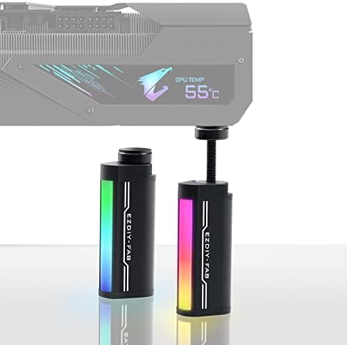 EZDIY-FAB GPU Support Bracket,5V 3PIN ARGB Graphics Card Brace