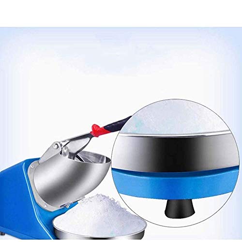 MUBAY Ice Shaver, Ice Crusher, Sand Eismaschine, Elektro-EIS-Crusher Shaver Schnee-Kegel-Hersteller-Maschine… – Bild 6