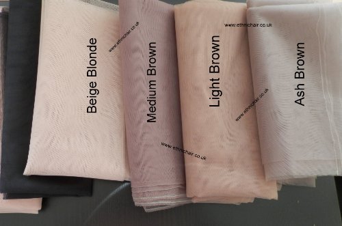 1 piece of Jagazi Natural's 1/4 Yard Beige Blonde Lace for making or ventilating lace wig cap e.g. Lace Front or Full Lace Wig Base