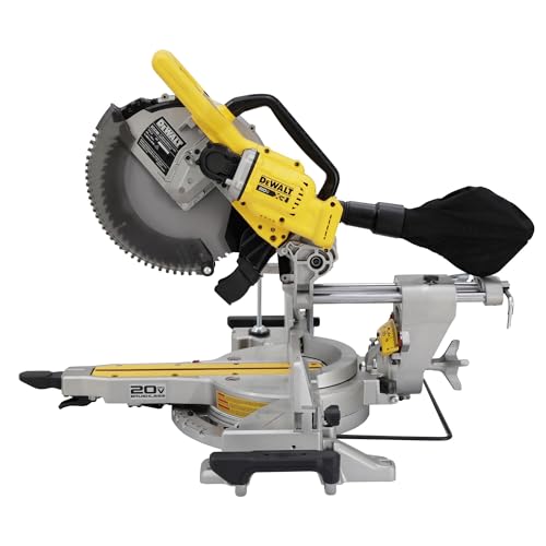 DEWALT 20V MAX XR 12 inch Double Bevel Sliding Miter Saw, Cordless, photo 11