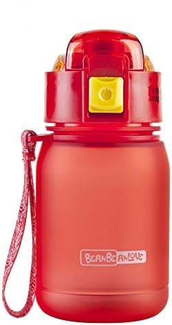 BEANBE AN LOVE COMFORTABLE FORSTED ANTI-SKID SPORTS WATER BOTTLE,9OZ/260ML,DAZZLE,BEST SPORTS WATER BOTTLES FOR MEN AND WOMEN AND CHILDREN