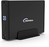 Sonnics 3TB External Hard Drive USB 3.0 for Xbox One PS4 PC Mac Black