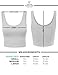 Fifth Parallel Threads FPT Womens Basic Crop Tank Top Black Small