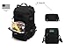 PRIMOCEAN Backpack 40L-50L, Insulated Cooler Bag, Hiking, Traveling, 17-inch Laptop, Camping, 3 in 1 Detachable, Waterproof, USB Port, Molle, Beach, Fishing, Hunting, Meal Prep Lunch Box (Black)