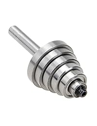 Yakamoz vástago de 1 4 inch Rabbet Router Bit con 6 rodamientos Set   1 8", 1 4", 5 16", 3 8", 7 16", 1 2" rodamientos