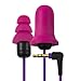 Plugfones Purple Foam Ear Plugs Earbuds for Music and Hearing Protection- Music and Hearing Protection