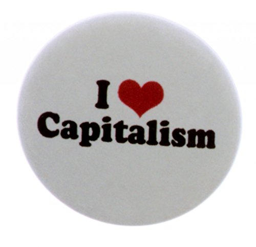 A&T Designs Unisex - I Love Capitalism 1.25