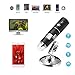 USB Microscope,WiFi Digital Microscope 2MP Camera Rechargeable Kids Microscope Endoscope 1080P HD,1000x Magnification for iPhone/iPad/Android Phone/Windows