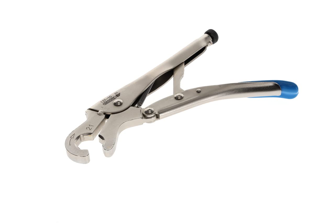 GEDORE Grip wrench for hard-to-open nuts and bolts, Hexagonal, 21 mm, Positive fit, Automotive and industry, 137 10-21