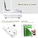 Vegetable Chopper Mandoline Slicer Cutter Chopper and Grater 8 in 1 Vegetable Slicer Cheese Grater Potato Onion Chopper with Container (Green)