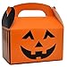Gift Boutique 48 Halloween Treat Boxes Cardboard Haunted House Gable Boxes for School Classroom Party Favor Supplies Spider Web Witches Legs Jack-o-Lantern Pumpkin Candy Cookie Box