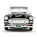 Motormax 1955 Chevy Bel Air Coupe 1/18 Scale Diecast Model Car Green and White