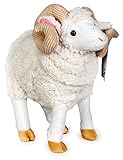VIAHART 15 Inch Large Ram Sheep Stuffed Animal Plush | Ruslan the Ram