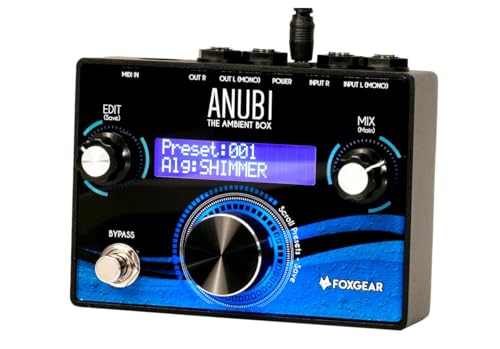 Foxgear Anubi Ambient/Ambient und Reverb MultiFX-Pedal