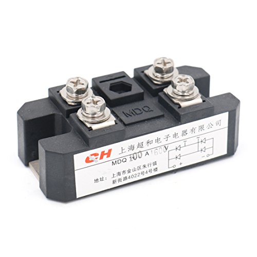 Baomain Bridge Rectifier MDQ-100A 100A 1600V Full Wave Diode Module One Phase