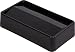 Carlisle 34202403 TrimLine Plastic Swing Top Lid, 20.19 x 11.56 x 4-1/2", Black (Case of 4)