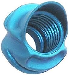 Speciality Archery 1/4 inch Large Hooded Peep Housing 37 Degree Blue