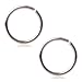 Ruifan 20G Round Ends Stainless Steel Clip on Closure Seamless Ring Fake Nose Lip Helix Cartilage Tragus Ear Hoop 8mm 2PCS