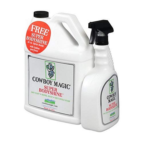 Cowboy Magic Super BodyShine Value Pack Detangler for Coat, Mane & Tail for Horses & Dogs, Mane