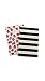 Kate Spade New York Women's Notebook Set, Black Stripe/Rose, One Size