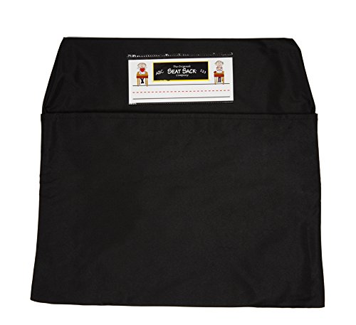 Seat Sack Storage Pocket, Standard, 14 Inches, Black