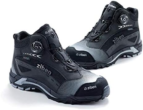 Ziben Zb174 Boa Closure Lacing System Steel Composite Toe Safety