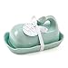 Two's Company, Seafoam Oh Whale Butter Dish, One Size