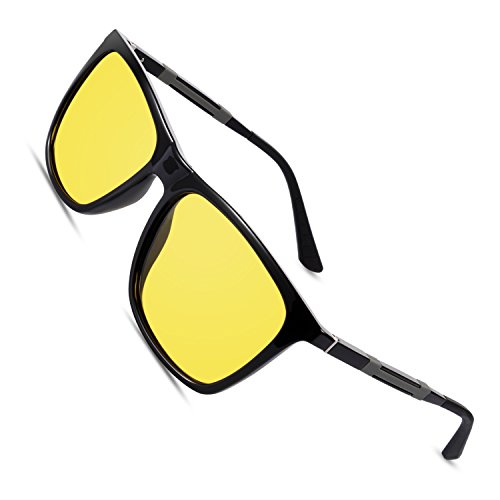 Night vision driving glasses polarized anti-glare vinta…