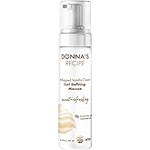 Donna's Recipe by Tabitha Brown | Curl Defining Mousse Whipped Vanilla Cream – Lightweight, Soft Hold, Frizz-Free Gloss – 8.5 fl oz