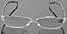 SOOLALA 3-Pair Value Pack Lightweight Striped Integrated PC Magnifying Reading Glasses +1.5D