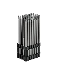 Neiko 10224A   Juego de brocas de seguridad extra largas, 32 piezas, vástago de 1 4 pulgadas, 5.9 in de largo