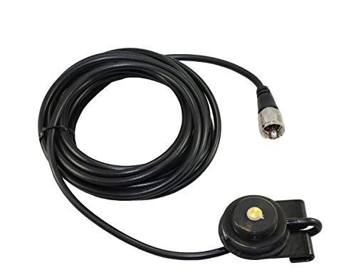 New Tram Browning Black 1246-B Trunk Antenna Mount NMO With  PL-259 connector and 17Ft of RG-58 Coax Cable
