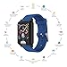 Fitness Tracker HR,Iswim Color Screen ECG PPG Smart Watch,IP72 Waterproof, Activity Tracker with Heart Rate Blood Pressure Calories Pedometer Sleep Monitor Call/SMS Remind for Smartphones (Blue)