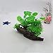 PIVBY Aquarium Decorations Wood Ornament Betta Log Resin Hollow Driftwood Plants Decor with Holes for Small Fish Pets to Swim Throughthumb 4