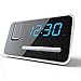 SUPERIOR ESSENTIALS Projection Alarm Clock with AM/FM Radio