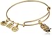 Alex and Ani Ode To The Owl Rafaelian Gold Bangle Bracelet