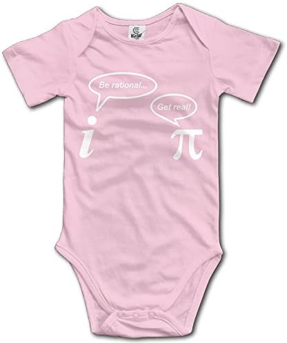 Cutee Be Rational Get Real Imaginary PI Math Babysuit Infant Jumpsuit Kawaii Baby Girls Boys Romper Bodysuits