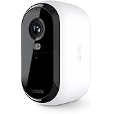 Arlo Essential Security Camera 2K |Outdoor - Indoor | 2nd Gen | Wireless with Spotlight, 2-Way Audio, Color Night Vision, Live Stream, Motion Activation, Real Time Notifications, Wide Angle - White