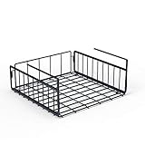 2 Pack - SimpleHouseware Under Shelf Basket, White