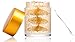 ABSOLUTE GOLD 24K Lifting Facial Serum - 24 Karat Gold, SILK PEPTIDES and HYALURONIC Acid. Excellent for all skin types. 2 fl.oz-60 ml (FRAGRANCE FREE, CRUELTY FREE, PARABEN FREE, PETROLEUM FREE).