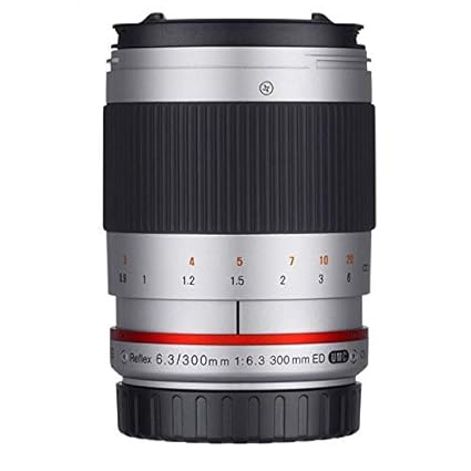 Samyang Reflex f/6.3 300mm Sony E MILC Plata: Amazon.es: Electrónica