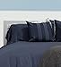 Classic Bamboo Sheets by Cariloha - 4 Piece Bed Sheet Set - Softest Bed Sheets and Pillow Cases (Queen, Bahama Blue)