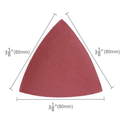 5 Triangle+Sandpaper+Sanding+LotFancy+Assorted