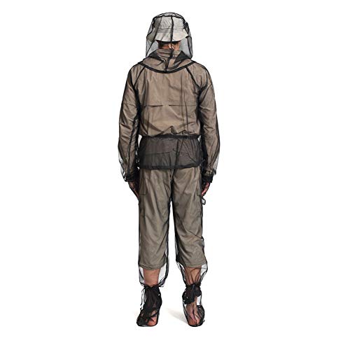 Shentesel Mosquito Insect Repellent Jacket Mesh Hooded Protective Suit for Fishing Camping - S/M - Thumbnail 6