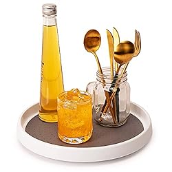 Rarapop 3 Pack Non Skid Lazy Susan Turntable