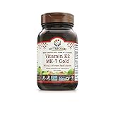 Vitamin K2 MK7 Gold 100 MCG (60 Liquid Vegetable Capsules)