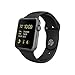 Apple Watch Series 1 Smartwatch 42mm, Space Gray Aluminum Case/ Black Sport Band (Newest Model) (Renewed)