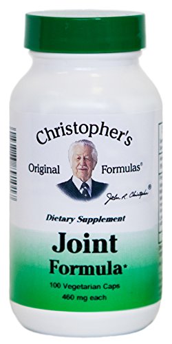 Christopher’s Original Formulas Joint Formula – 100 Vegetarian Capsules – Synergistic Herbal Blend for Joint Support – Made in the USA